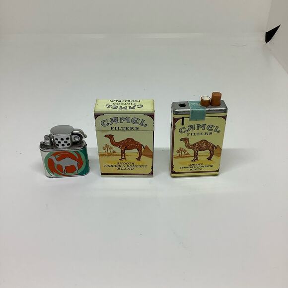Vintage camel lighter lot - Picture 1 of 6
